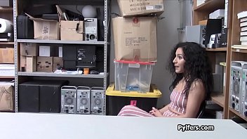 Preview 2 of Pickyxxx Com - Curly Latina thief meets the officers hard dick