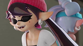 Preview 4 of Muslim Girl Red Lip - The Squid Idols Tag Team Romp