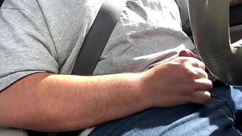 Preview 4 of Bangla Xxxbe - Beating my cock while driving