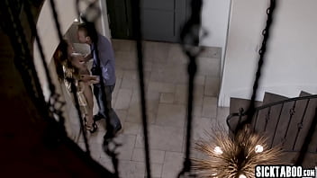 Preview 1 of Cabaco Novina - Bad MILF pounced on a big black cock and big white dick