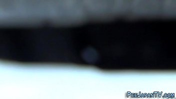 Preview 3 of Masturnasi Creampie - Japanese whore pissing outdoors