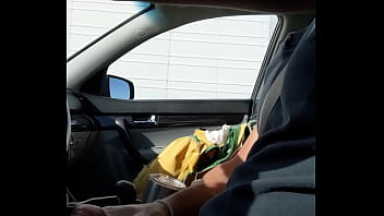 Preview 1 of Saner L - Flashing truckers pt1