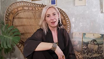 Preview 1 of Hot Sweetheart Sucks Hard Dick - Treasure Hunt Ends In Strap On Lesbian Fun!