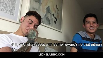 Preview 3 of Mom Son Xxx Gd - Hunky Latin males bareback reality gay sex for cash
