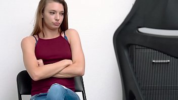 Preview 1 of Indian Heroine Jack Line Xxx - Rough sex for a petite brunette teen babe after being caught stealing.