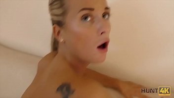 Preview 4 of Only Lexy Rose Gal Movi - HUNT4K. Amazing blonde dollface gives mouth,  pussy,  and asshole