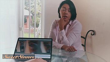 Preview 1 of Diana Motel - MILF (Reagan Foxx) With Amazing Big Tits Fucks (Lucas Frost) - MileHigh