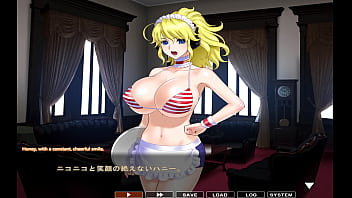 Preview 1 of Testing Emma Frost - maid-san to boin (game) Honey scene 1 English