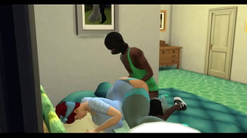 Preview 2 of Mon Son Fak - Big ass wife by black