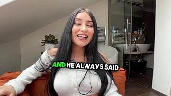 Preview 1 of 2boys 2 Girls - Real First Anal Casting for 18yo Petite Latina Teen from Colombia - POV Anal Sex