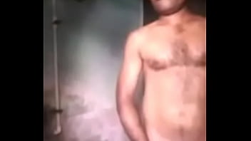Preview 1 of Yoga With Fat Girl - Indian uncle showing nude body on cam and his thick dick