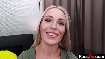 Preview 1 of Pregya Boobs - This terrific stepsister craves to ride a big thick cock until she takes a big load
