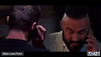 Preview 1 of Real Desi Home - Inked Stud lick boots and gets dominated - (Jessy Ares,  Tyler Berg) - Men.com