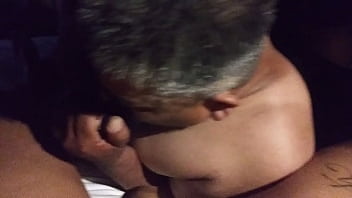 Preview 1 of 50year Old Pornstar Xxx - Sucking black shemale