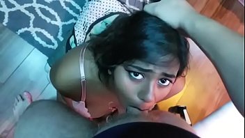 Preview 3 of Whitbaby Gaye Gxnxx - Teen busty Rai blue hace oral y se deja cojer las tetas