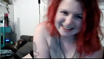 Preview 2 of Quickie Doggie Fuck - d. Milf cam broadcaster spitting and being sloppy
