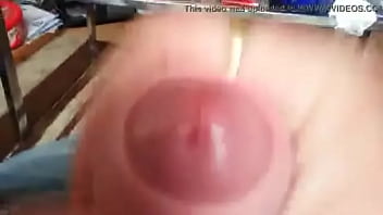 Preview 1 of Hotel Titfuck Hotness - Quick afternoon handjob