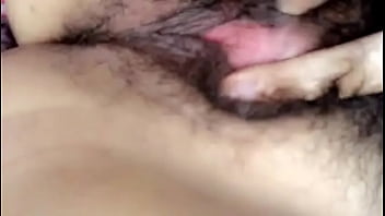Preview 2 of My Daughter Squirting - Gf plays with hairy pussy