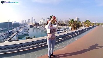 Preview 1 of Mona Cum7 - Fake cop fucks russian babe Kitana Lure in POV