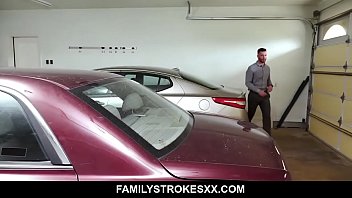 Preview 2 of Mom And Son Video Hd 1080 - TeamSkeet - Hot teen flashes pussy for pervy