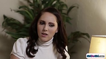 Preview 1 of Mom Beautiful Xxx - Lady rubbed by wife while watching porn