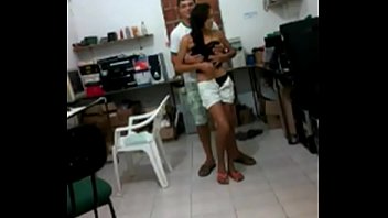 Preview 1 of Boss Atasan Dan Bawahan - Novinha sendo filmada sem saber c&acirc_mera escondida