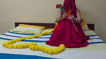 Preview 1 of 6 Mint Sex - First Night of a newly married desi beautiful girl with addicted husband
