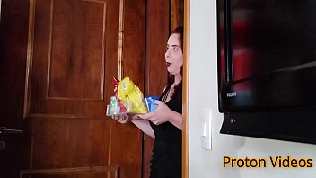 Preview 1 of Eating Pussy While Pee - bareback fucking the Brazilian cuckold&#039_s redhead hotwife Mary RedQueen - part 1 - Dominating