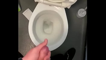 Preview 1 of Videos Xxx Sexo Forsado - Cruising In public toilets wanking my hard cock with big cumshot