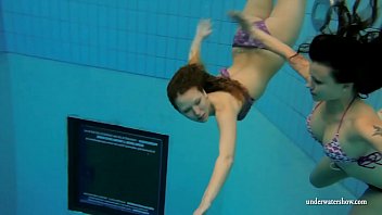 Preview 1 of New Doctors Xxx - Katka and Kristy underwater swimming babes