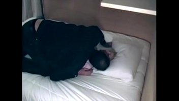 Preview 1 of Sex With Auto Dildo - Sexy french brunette riding on cock of her boyfriend in home video , perfect hot young blonde