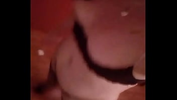 Preview 2 of Ebony Mesteston - Mu&ntilde_eca tranx  en lenceria sexy