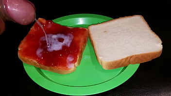 Preview 4 of Yoga Fukking Vedio - Cum and Jelly sandwich. Delicious.