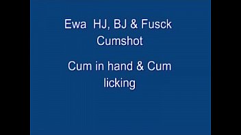 Preview 1 of Hidden Massage Rough Sex - Ewa Pokusinska Polish slut  blowjob cumshot