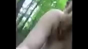 Preview 2 of Euro Wife Drunk Sex - Woods by the golf course