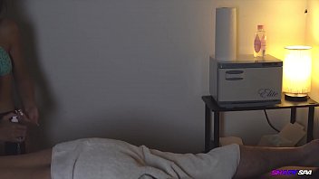 Preview 1 of Mosms Fred Sex - Shiatsu Massage with FULL Handjob Release  - ShadySpa