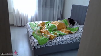 Preview 1 of Teen Self Sex - Girl Woke Up From Hard Sex - Cum on Ass