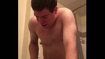 Preview 2 of Two Girls One Man Massage - dude 2020 spanks himself so hard that his butt cheeks shake