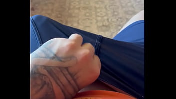 Preview 3 of Adriana Ricardo Xxx Colombia - Thick cock with cock rings horny and masturbating