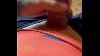 Preview 4 of Adriana Ricardo Xxx Colombia - Thick cock with cock rings horny and masturbating