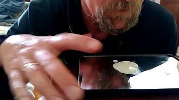 Preview 2 of Parody Fairy Tinker Bell7 - Jbarths eating own cum