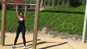 Preview 1 of Tube Hindi Bbw Sex Mms - Fucking a Hot Latina in a Public Park