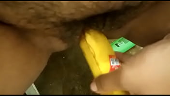 Preview 4 of 2 Old Man One Ladies Sex - Masturbadose con un platano