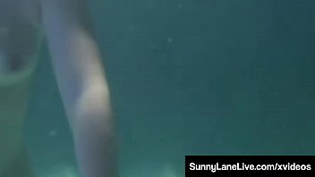 Preview 4 of Legalpirn - Scuba Sucking Sunny Lane Blows A Dick Underwater!