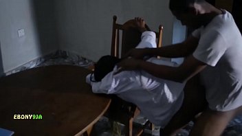 Preview 2 of Idosa Safada - Horny driver Fucks Chef for Serving His Food late