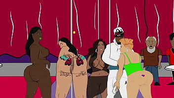 Preview 2 of America Saxy Video - The Naked CHEF Ibodiquiin