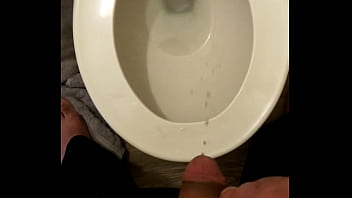 Preview 2 of Mia Khalifa Doing Hot Striptease - Trying to pee while my dick is hard