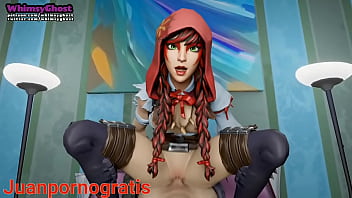Preview 3 of Eat Cum Boobs - Caperucita Follando En Fortnite [WhimsyGhost]