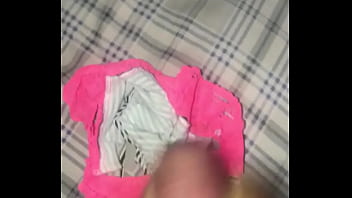 Preview 2 of Mom Son Refh - Cumming on my stepsisters underwear
