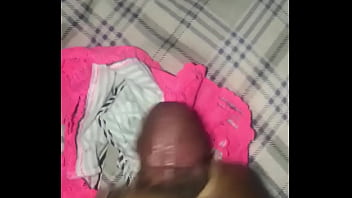 Preview 3 of Mom Son Refh - Cumming on my stepsisters underwear